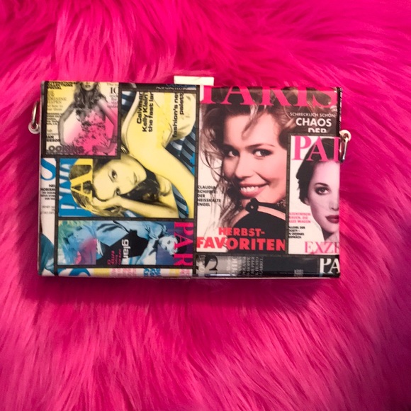 Handbags - Magazine design clutch